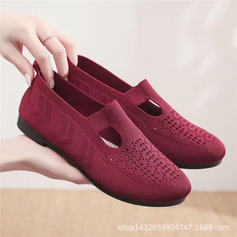 Damen Komfortable Ballerinas mit atmungsaktivem Design R&B