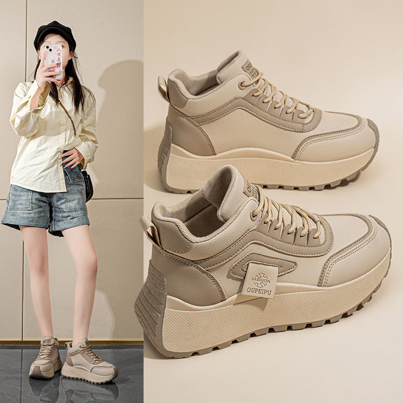 Damen Sportliche High-Top Sneakers R&B