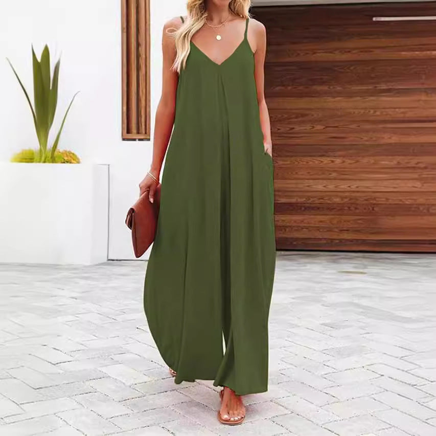 Damen lässiges Maxikleid R&B