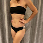 Damen Bandeau Oberteil
