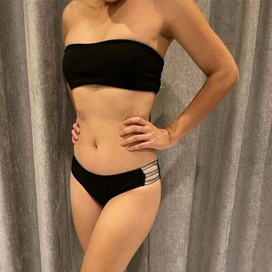 Damen Bandeau-Bikini-Oberteil R&B