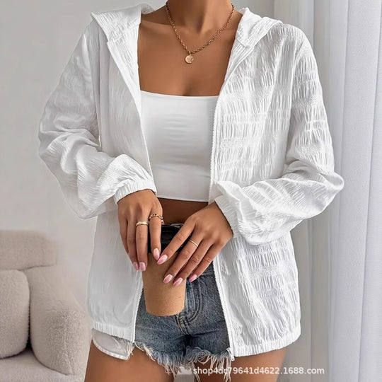 Damen lässige Kapuzenjacke R&B