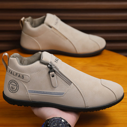 Damen Elegante und bequeme Stiefeletten mit Reißverschluss R&B