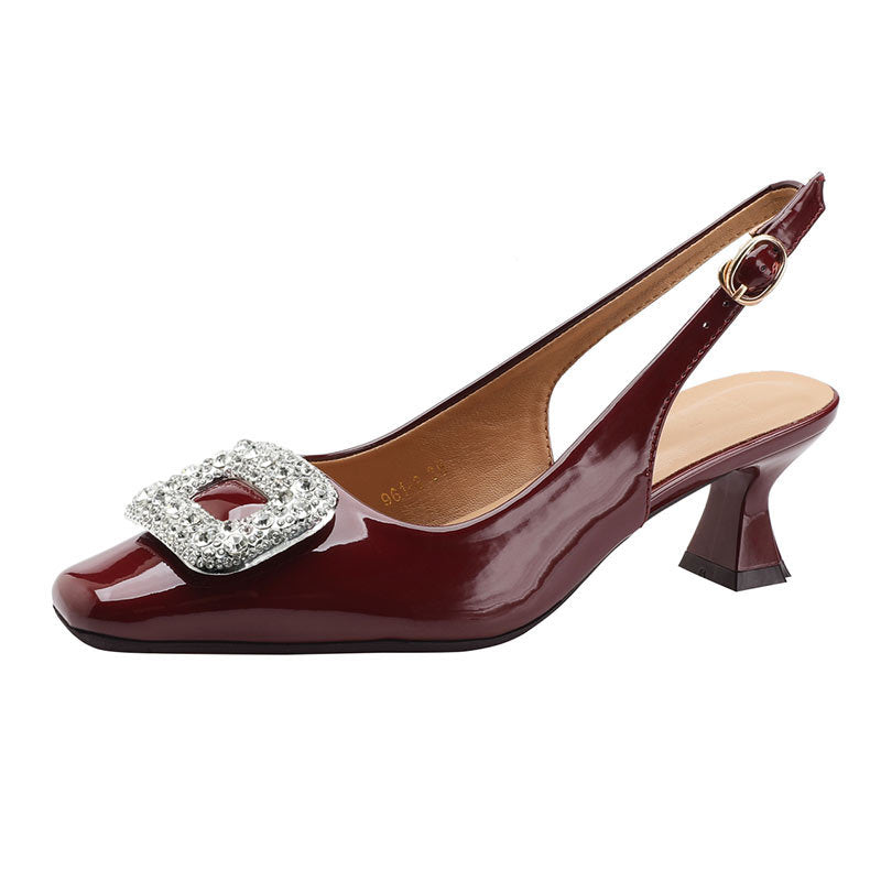 Damen Slingback-Pumps mit funkelndem Schmuckelement  1779171219