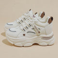 Damen Sportliche Chunky Sneakers mit atmungsaktiver Mesh-Oberfläche