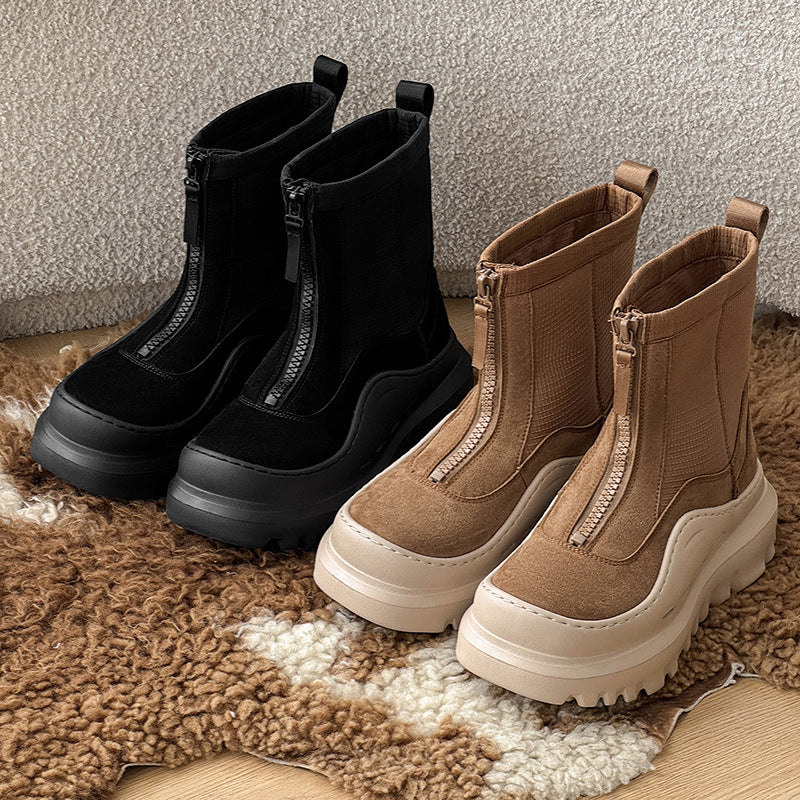 Damen Winterboots mit komfortabler Fütterung und rutschfester Sohle R&B