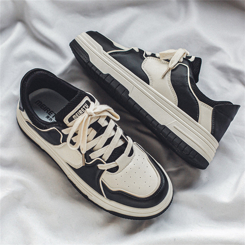 Damen modische Sneakers mit dicker Sohle und atmungsaktivem Obermaterial R&B