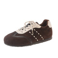 Damen modische Sneaker mit hochwertigem Wildleder-Obermaterial und innovativem Design R&B