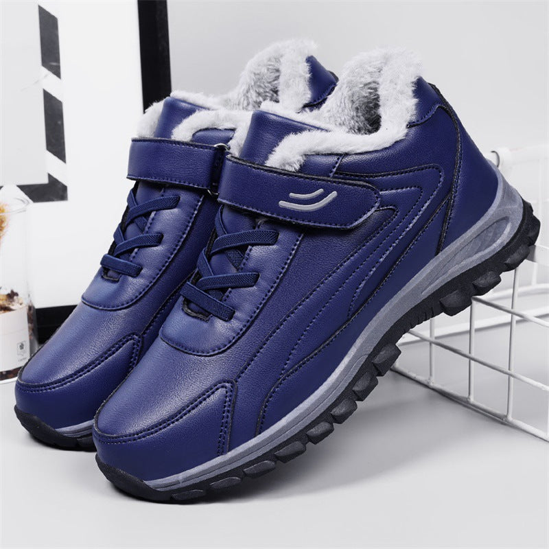 Damen Isolierte Winterstiefel mit rutschfester Sohle und verstellbarem Klettverschluss R&B
