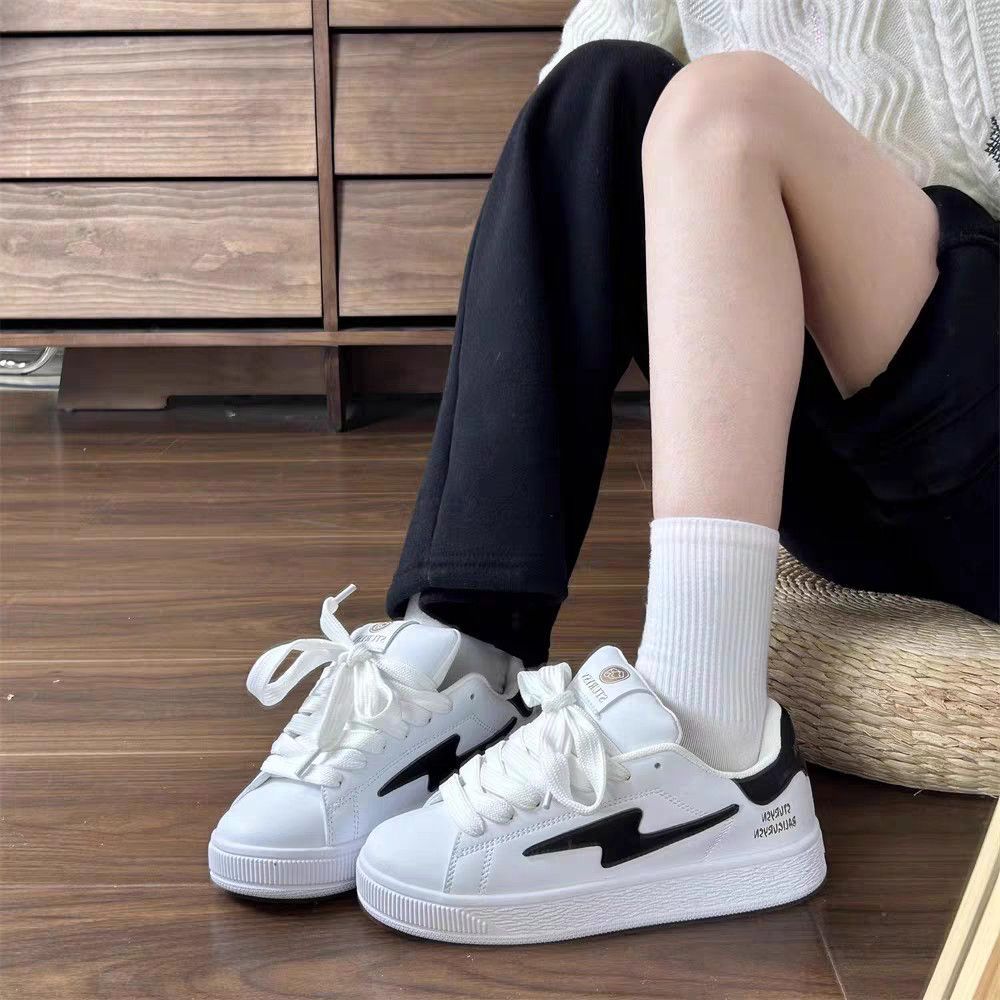 Damen Sportliche Sneakers mit verstellbarem Klettverschluss und gepolsterter Innensohle