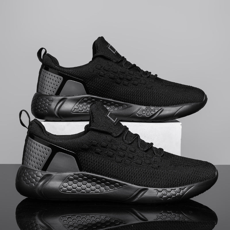 Damen Sportliche Leichtathletik Sneaker mit atmungsaktiver Struktur und dämpfender Sohle R&B
