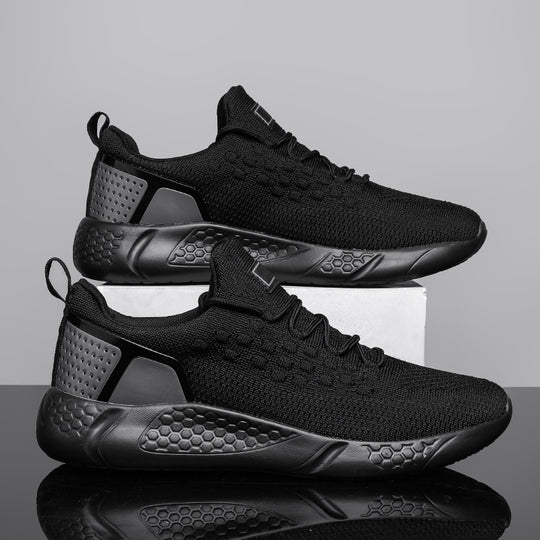 Damen Sportliche Leichtathletik Sneaker mit atmungsaktiver Struktur und dämpfender Sohle R&B