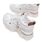 Damen Sportliche Sneakers mit atmungsaktiver Mesh-Oberfläche und dämpfender Laufsohle