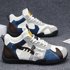 Damen Sportliche High-Top Sneakers mit robuster Profilsohle und atmungsaktiven Einsätzen