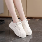 Damen modische Sneakers mit dicker Plattform und atmungsaktiver Oberseite R&B