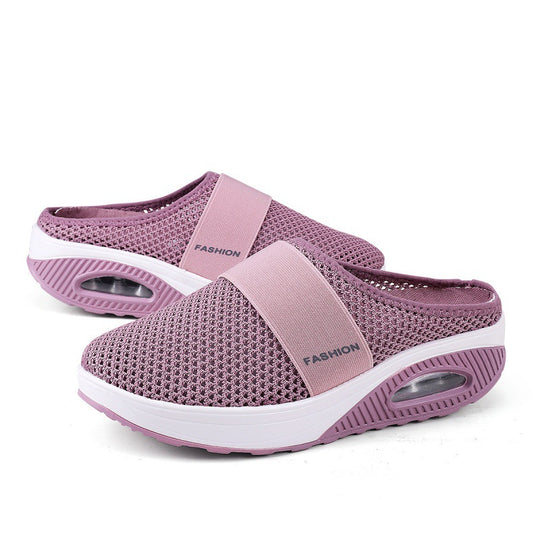 Damen Atmungsaktive Clogs mit dämpfender Sohle und flexibler Passform R&B