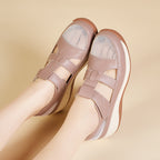 Damen Komfortable Clogs mit atmungsaktiven Netzdetails und ergonomischer Sohle R&B
