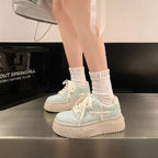Damen Chunky Sneakers mit gepolsterter Sohle und modischem Design R&B
