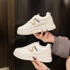 Damen Hohe Plattform-Sneaker mit orthopädischer Dämpfung und stylischem Design R&B