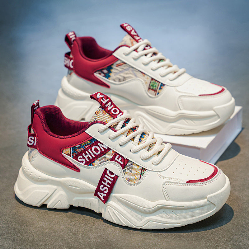 Damen Fashion Sneakers mit auffälligem Design und dämpfendem Sohlenprofil R&B
