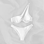 Damen Dreiecks-Bikini mit asymmetrischem Design