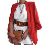 Damen Oversized Blazer mit offenem Schnitt und eleganten Details R&B