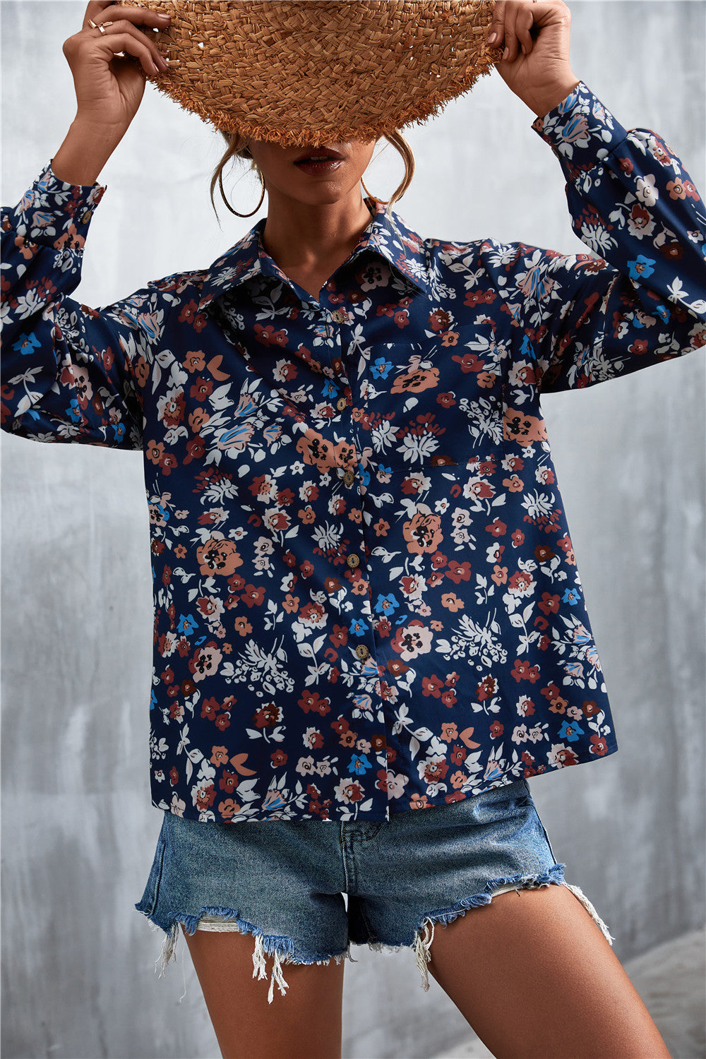 Damen Hemd im extravaganten Paisley-Design R&B
