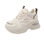 Damen Sneaker mit dicker Profilsohle und atmungsaktiver Mesh-Oberfläche R&B