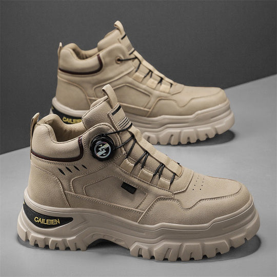 Damen Modische High-Top Sneakers mit rutschfester Sohle und ergonomischem Design R&B