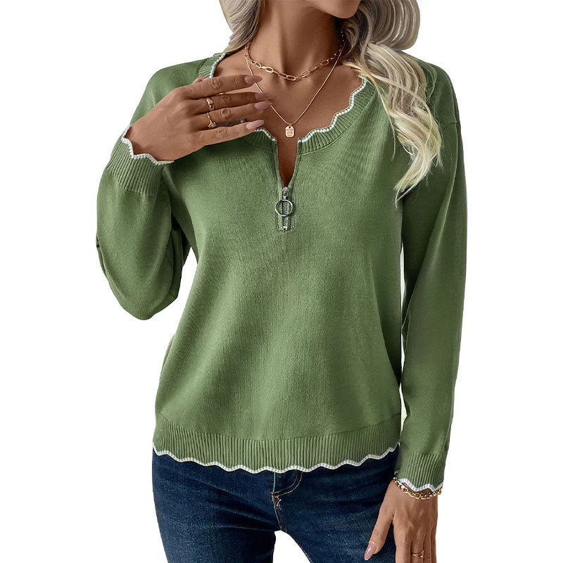 Damen modischer Pullover R&B