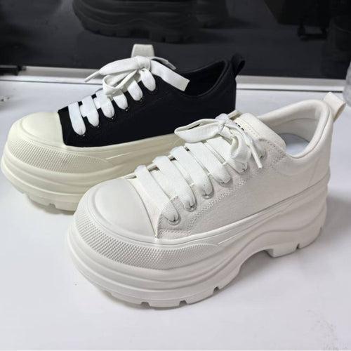 Damen Plattform Sneakers mit Urbanem Design und Bequemer Dämpfung R&B