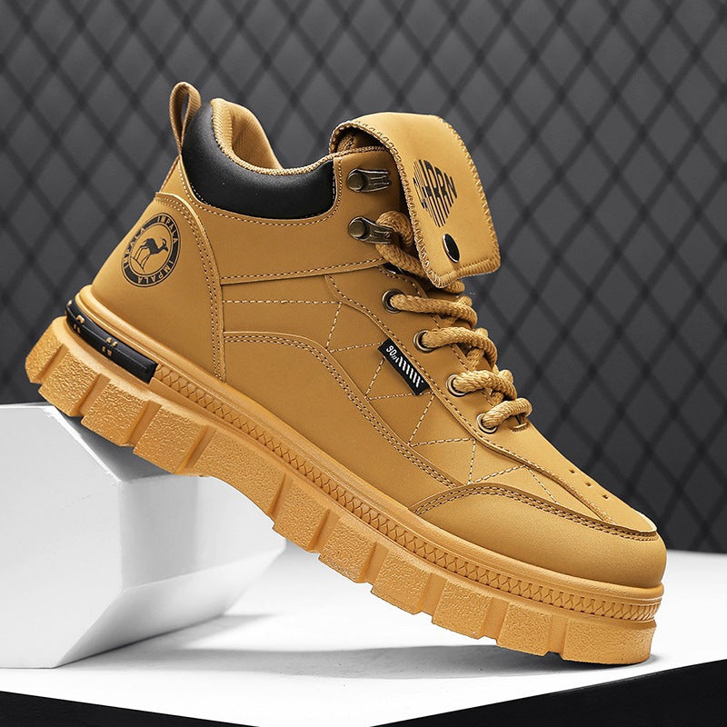 Damen robuste High-Top Stiefel mit verstärkter Sohle R&B