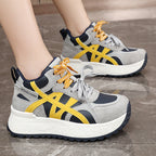 Damen Sportliche Sneakers mit robustem Obermaterial und ergonomischer Dämpfung R&B