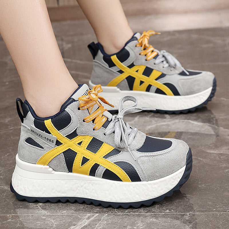 Damen Sportliche Sneakers mit robustem Obermaterial und ergonomischer Dämpfung R&B