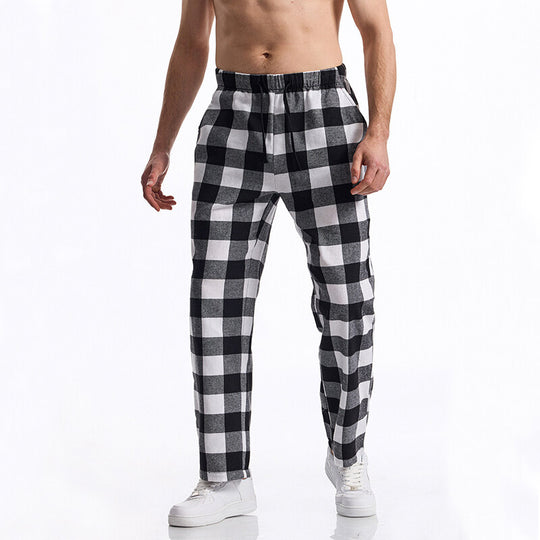 Herren Pyjamahose aus weichem Flanell R&B