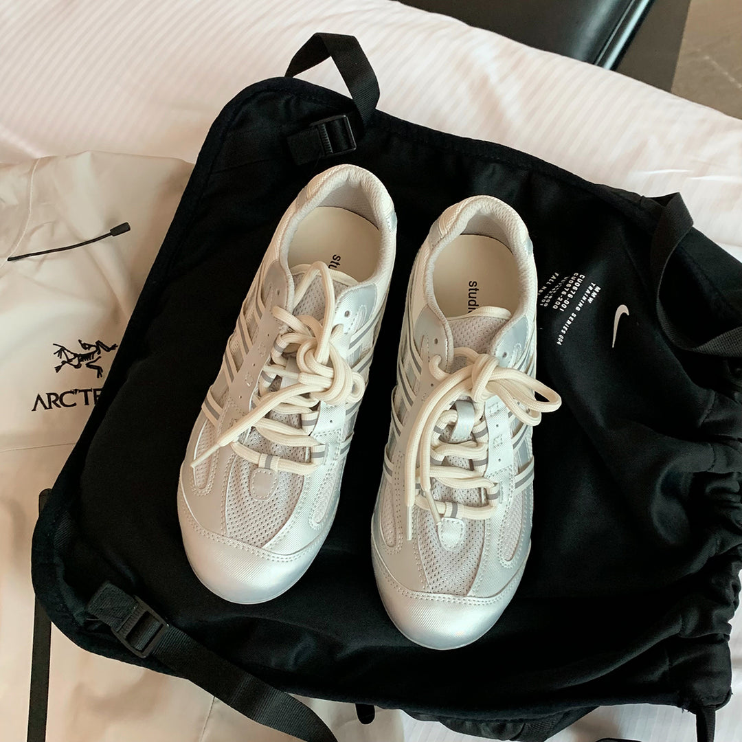 Damen Sportliche Laufschuhe mit atmungsaktiver Mesh-Oberfläche und rutschfester Sohle R&B