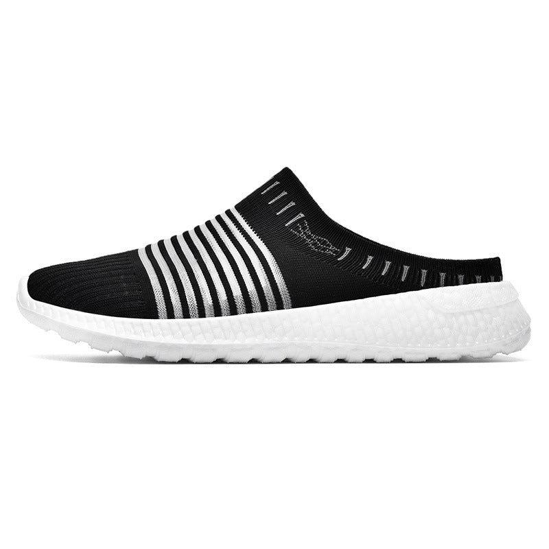 Damen Sportliche Slip-On Sneaker mit atmungsaktivem Obermaterial und rutschfester Sohle