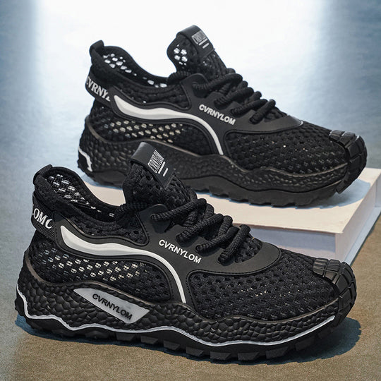 Damen Atmungsaktive Sneaker mit flexiblem Mesh-Obermaterial R&B