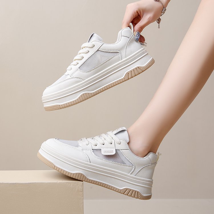 Damen Atmungsaktive Sneakers mit modischem Plateau Heid Mode