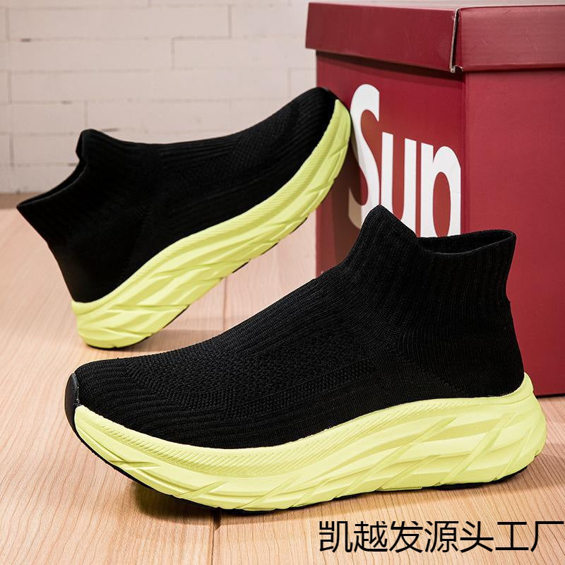 Damen Komfortable Strick-Sneaker mit flexibler Sohle R&B