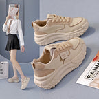 Damen Sportliche Chunky Sneakers mit luftiger Mesh-Oberfläche und dämpfendem Komfort R&B