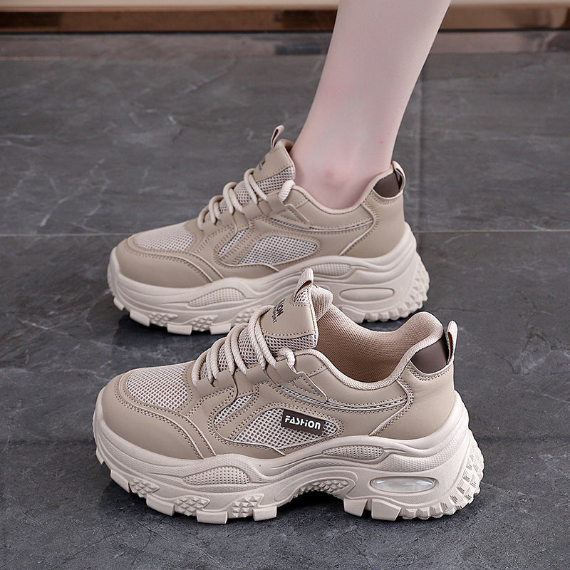 Damen Sportliche Sneakers mit ergonomischem Dämpfungssystem und luftdurchlässiger Mesh-Oberfläche R&B