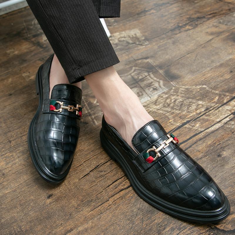 Herren Elegante Loafers aus hochwertigem Leder mit modischen Details R&B