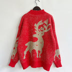 R&B | Weihnachtlicher Strickpullover Mit Festlichem Motiv