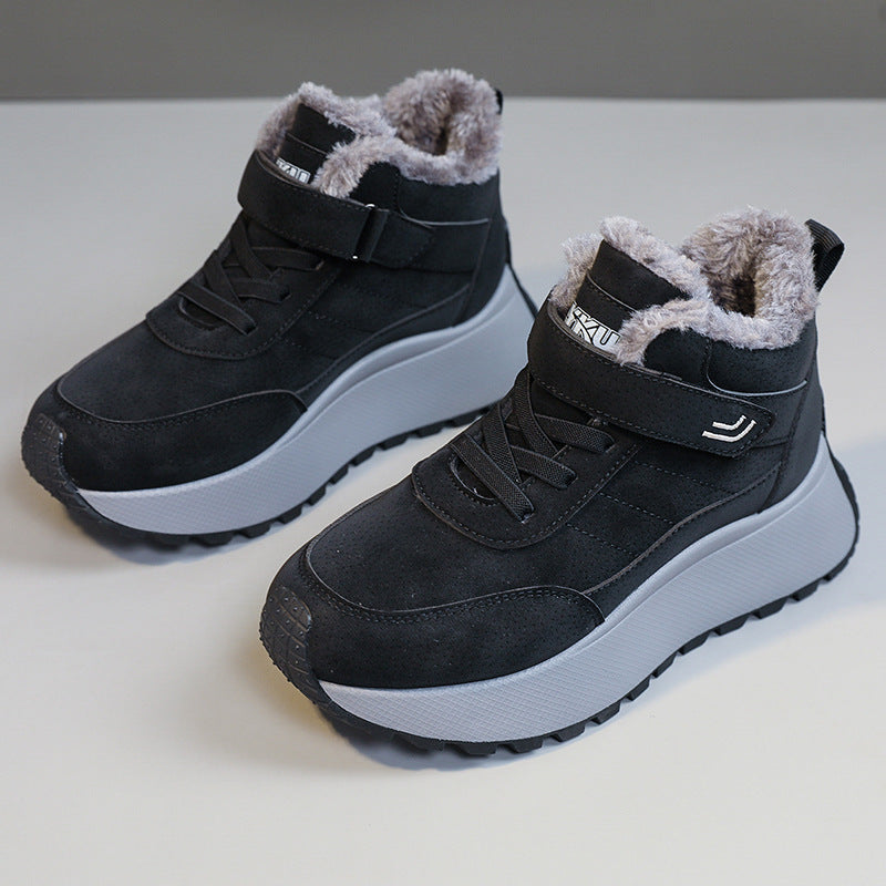 Damen Hochwertige Winterstiefel mit flauschigem Innenfutter und rutschfester Sohle R&B
