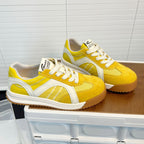 Damen Sportliche Sneakers mit atmungsaktivem Mesh und robustem Veloursleder R&B