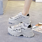 Damen sportliche Chunky Sneakers mit rutschfester Sohle und innovativem Design R&B