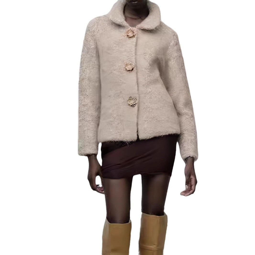 Damen Kuschelige Wohlfühljacke R&B