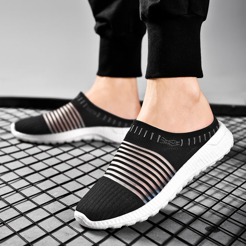 Damen Bequeme und atmungsaktive Slip-On Sneakers mit flexiblem Design R&B