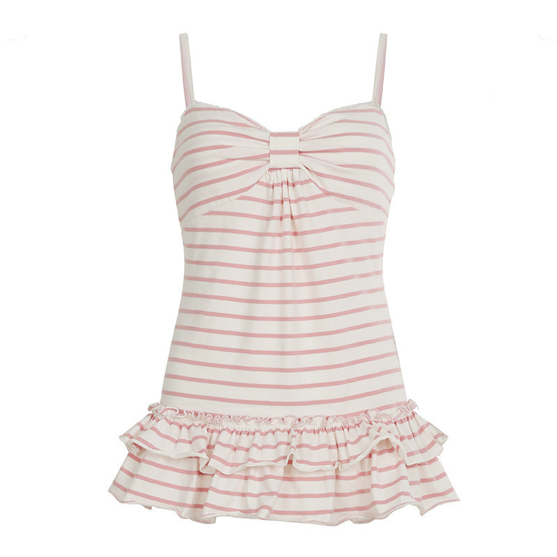 Damen Bikini-Oberteil mit Rüschensaum und raffiniertem Design R&B